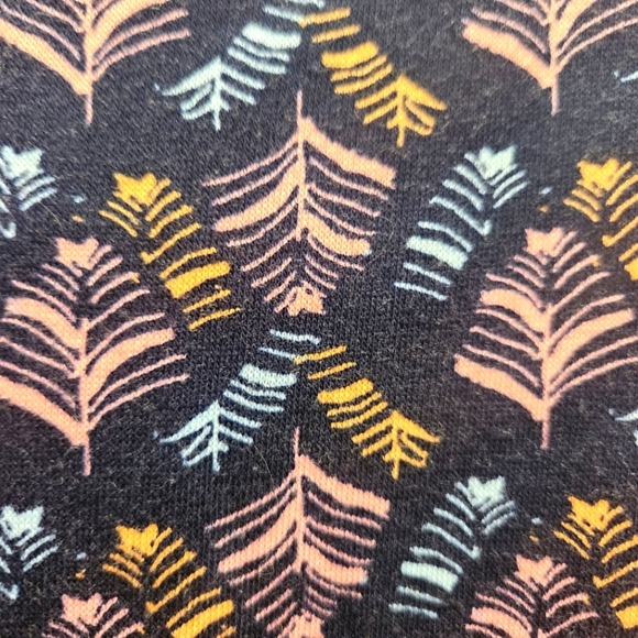 Hanna Andersson Tiered Tank Maxi Dress Girls Size 150 US 12 Navy and Feathers - Picture 4 of 4